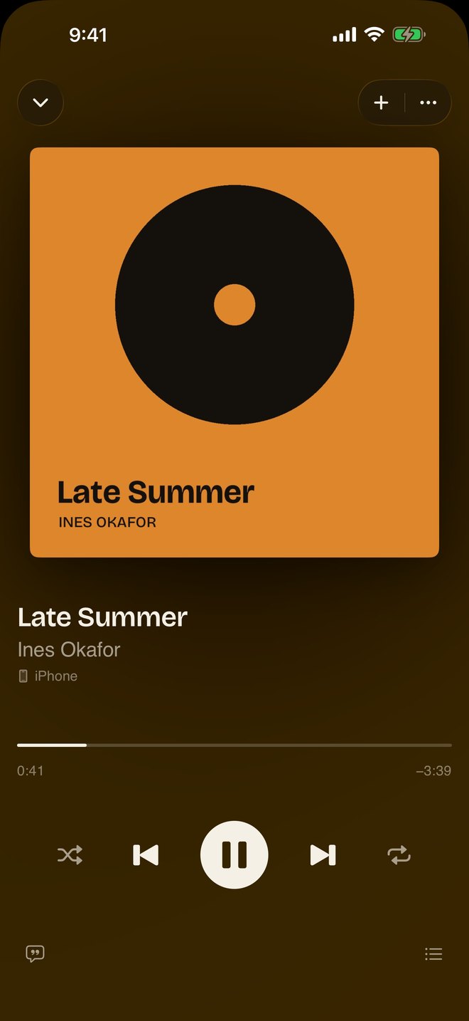Now playing